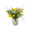 Boeket Vrolijk Geel Klein -Plantenboeket Winkel boeket vrolijk geel boeketten 1 2