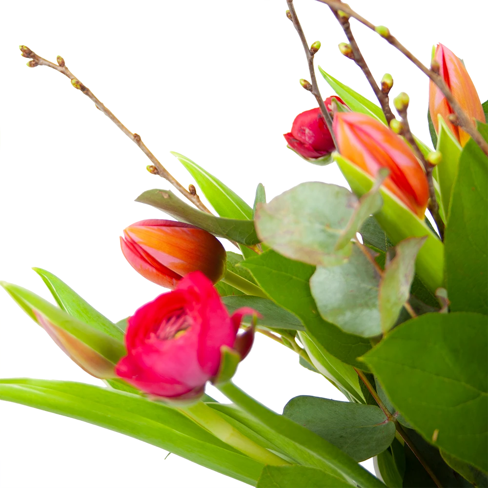 Boeket Vrolijk Roze Groot 5 Boeket Vrolijk Roze Groot - Afbeelding 3