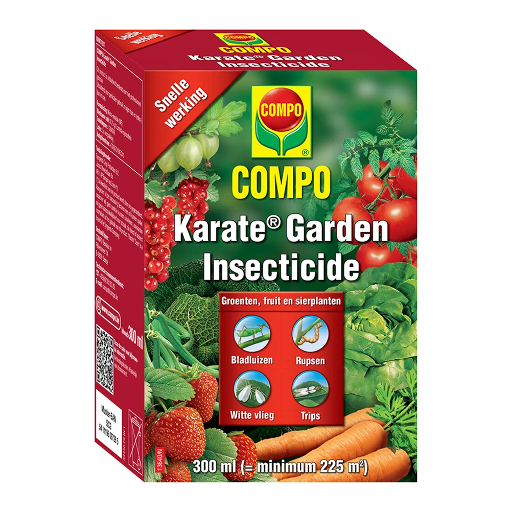 Compo Karate Garden 300ml Concentraat - Insecten En Ongedierte 3 Compo Karate Garden 300ml Concentraat - Insecten En Ongedierte