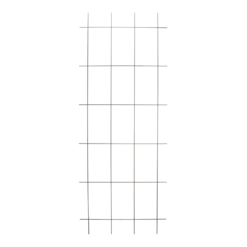Nature - Metalen Klimrek Geplastificeerd Grijs H145x57cm